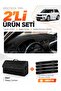 Skoda Yeti (2012-2018) Compatible Dashboard Cover + Leather Trunk Bag + Sticker Set - Sk013