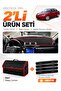 Mazda 3 (2003-2009) Compatible Dashboard Cover + Leather Trunk Bag + Sticker Set - Ma001