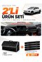 Citroen C4X Without Display (2020-2026) Compatible Dashboard Cover + Leather Trunk Bag + Sticker Set - Ci001
