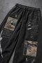 Men's Black Himself Patch Custom Washable Baggy Tracksuit - 3