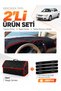 Glove Box Cover + Leather Luggage Bag + Sticker Set Kia Cerato (2004-2008) Compatible - Ki006