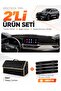 Chery Tiggo 7 (2018-2024) Compatible Glove Box Cover + Leather Trunk Bag + Sticker Set - Cy002