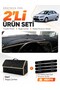 Ford Focus 2.5 Sedan Covered (2008-2011) Compatible Glove Box Cover + Leather Trunk Bag Set - Fo011