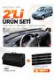 Opel Combo C (2001-2011) Compatible Dashboard Cover + Leather Trunk Bag + Sticker Set - Op007