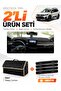 Daci̇a Jogger Screened (2022-2026) Compatible Glove Box Cover + Leather Luggage Bag + Sticker Set - Da001