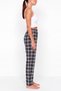 3-Piece Plaid Women's Pajama Bottoms Relaxed Fit Comfortable Sleepwear - 7