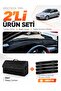 Honda Civic Eg-Ex-El (1994-2000) Compatible Torpedo Cover + Leather Trunk Bag + Sticker Set - Ho005