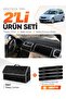Skoda Roomstar (2006-2015) Compatible Dashboard Cover + Leather Trunk Bag + Sticker Set - Sk002