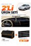 Lada Vega (1995-2007) Compatible Torpedo Cover + Leather Luggage Bag + Sticker Set - Ld001