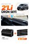 Volkswagen Transporter T7 (2021-2024) Compatible Dashboard Cover + Leather Trunk Bag Set - Vw029