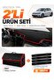 Volkswagen Golf 7 (2012-2020) Compatible Glove Box Cover + Leather Trunk Bag + Sticker Set - Vw012