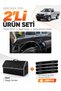 Dashboard Cover + Leather Trunk Bag + Sticker Set Compatible with Isuzu D-Max (2012-2019) - Is002