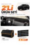 Citroen C5 Ai̇rcross (2018-2026) Compatible Torpedo Cover + Leather Luggage Bag + Sticker Set - Ci014