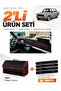 Tofaş Murat 124 (1971-1977) Compatible Torpedo Cover + Leather Luggage Bag + Sticker Set - Tf004