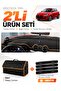 Suzuki Swi̇ft (2017-2020) Compatible Dashboard Cover + Leather Trunk Bag + Sticker Set - Sz003