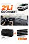 Fi̇at Doblo (2007-2015) Airbag Compatible Large Screen Compatible Glove Box Cover + Leather Trunk Bag Set - Fi022