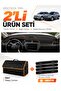 Volkswagen Tiguan (2016-2023) Compatible Dashboard Cover + Leather Trunk Bag + Sticker Set - Vw024