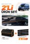 Ford Transit Type 2 (2020-2025) Compatible Glove Box Cover + Leather Luggage Bag + Sticker Set - Fo032