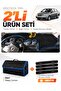 Chevrolet Aveo T250 (2006-2011) Compatible Dashboard Cover + Leather Trunk Bag + Sticker Set - Ch008