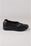 Seç 7507 Genuine Leather Comfort Women's Shoes Black - 2