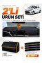 Kia Picanto (2017-2025) Compatible Glove Box Cover + Leather Trunk Bag + Sticker Set - Ki010