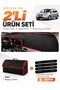 Chevrolet Rezzo (2000-2011) Compatible Dashboard Cover + Leather Trunk Bag + Sticker Set - Ch003