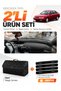 Mazda 626 Cronos (1991-1996) Compatible Dashboard Cover + Leather Trunk Bag + Sticker Set - Ma009