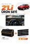 Toyota Rav4 (2013-2018) Compatible Dashboard Cover + Leather Trunk Bag + Sticker Set - To023