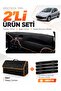Peugeot 206 Small Screen (1998-2009) Compatible Glove Box Cover + Leather Trunk Bag Set - Pe003