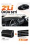 Hyundai̇ İ40 (2011-2017) Compatible Torpedo Cover + Leather Luggage Bag + Sticker Set - Hu007