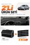 Volkswagen Passat B5 (1996-2000) Compatible Dashboard Cover + Leather Trunk Bag + Sticker Set - Vw015