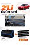 Mazda 323 Sedan (1991-1995) Compatible Dashboard Cover + Leather Trunk Bag + Sticker Set - Ma006