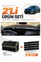 Peugeot 408 (2022-2026) Compatible Dashboard Cover + Leather Trunk Bag + Sticker Set - Pe033