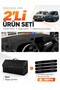 Citroen Berlingo K9 (2018-2026) Compatible Dashboard Cover + Leather Trunk Bag + Sticker Set - Ci015