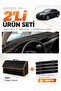 Ford Focus 4 (2017-2021) Compatible Dashboard Cover + Leather Trunk Bag + Sticker Set - Fo013
