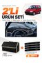 Peugeot Partner (1996-2002) Compatible Glove Box Cover + Leather Trunk Bag + Sticker Set - Pe023