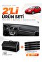 Volkswagen Golf 5 (2003-2009) Compatible Glove Box Cover + Leather Trunk Bag + Sticker Set - Vw010