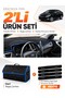 Dashboard Cover + Leather Trunk Bag + Sticker Set Hyundai İ40 (2011-2017) Compatible - Hu007