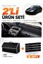Honda City (2002-2007) Compatible Dashboard Cover + Leather Trunk Bag + Sticker Set - Ho002