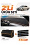 Mazda 626 (1997-2002) Compatible Dashboard Cover + Leather Trunk Bag + Sticker Set - Ma011