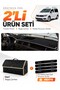 Volkswagen Caddy (2015-2019) Compatible Dashboard Cover + Leather Trunk Bag + Sticker Set - Vw002