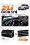 Mercedes W202 C-Class (1993-2000) Compatible Glove Box Cover + Leather Trunk Bag + Sticker Set - Mb004
