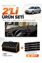 Seat Ibiza (1998-2001) Compatible Glove Box Cover + Leather Trunk Bag + Sticker Set - Se002