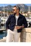 Men's Como Old Money Double Zipper Cashmere Jacket - 3