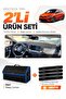 Kia Ceed (2020-2025) Compatible Torpedo Cover + Leather Luggage Bag + Sticker Set - Ki005