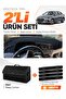 Hyundai Elantra (2017-2020) Compatible Glove Box Cover + Leather Trunk Bag + Sticker Set - Hu017