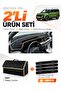 Ford Courier (2024-2027) Compatible Glove Box Cover + Leather Luggage Bag + Sticker Set - Fo037