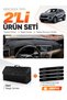 Kia Sportage (2018-2021) Compatible Torpedo Cover + Leather Luggage Bag + Sticker Set - Ki023