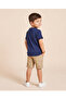Boys Navy Printed T-Shirt - 4