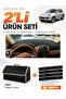 Porsche Cayenne (2002-2010) Compatible Dashboard Cover + Leather Trunk Bag + Sticker Set - Po001